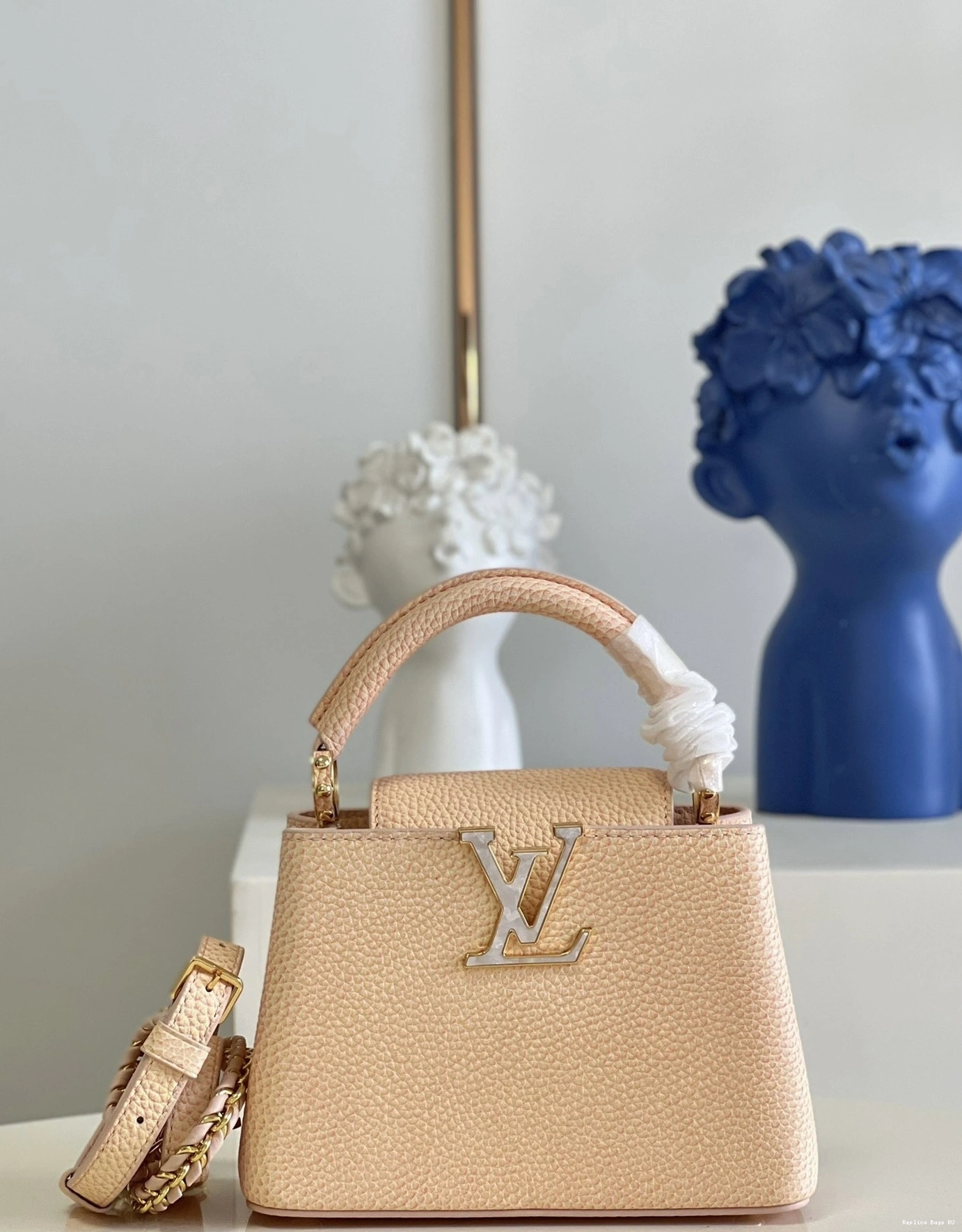 Cheap CAPUCINES VUITTON MINI LOUIS 0803